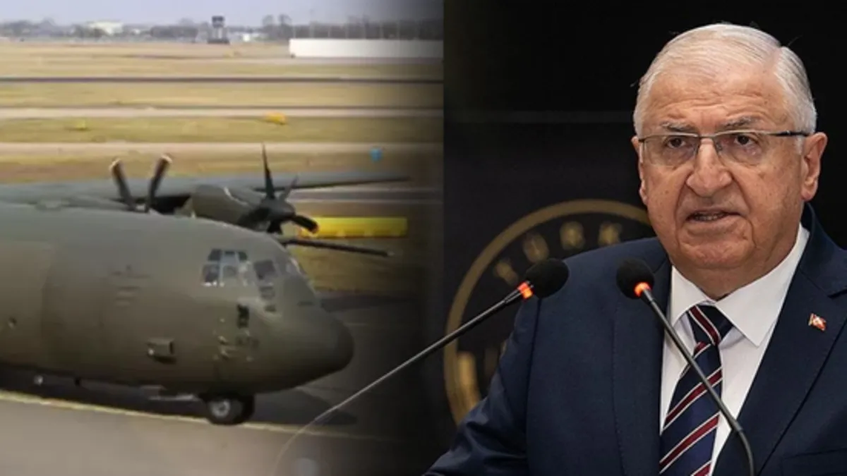 Bakan Güler'den C130 tipi askeri kargo uçağına ilişkin açıklama!