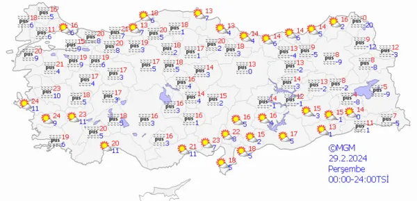 1709126089661.png Güneşe veda sağanak yağışa yeniden merhaba! Meteoroloji'den çok sayıda ile son dakika uyarısı... - 4