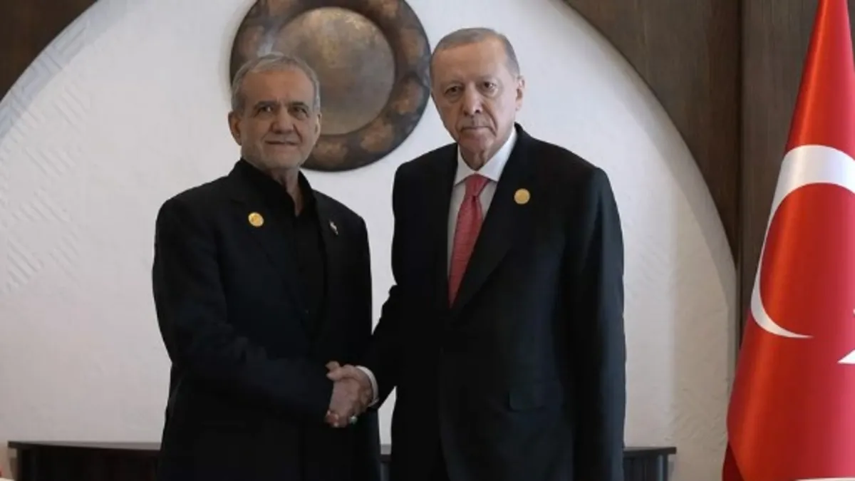 Başkan Erdoğan Pezeşkiyan ile görüştü! Mutabakat uyarısı: Sabotajlara karşı dikkatli olunmalı