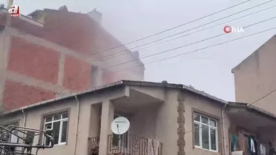 Tekirdağ’da baca yangını korkuttu