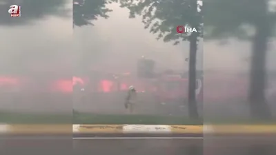 Esenyurt’ta restoranda yangın paniği