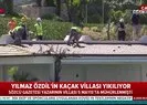Yılmaz Özdil’in kaçak villası yıkılıyor!