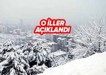 5 Mart cuma günü 2 ile kar yağacak! Meteoroloji kar yağacak şehirleri açıkladı!