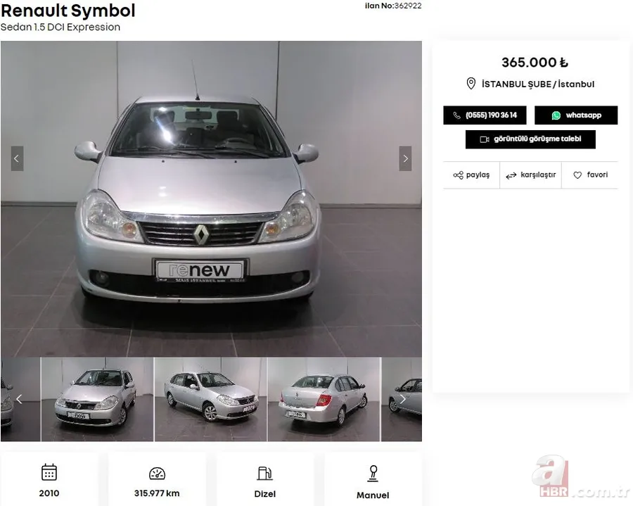 197 bin TL'ye satılık araç var! 2. El araç fiyatlarını yeniledi! İşte Volkswagen, Hyundai, Fiat, Renault, Peugeot, Opel… 16