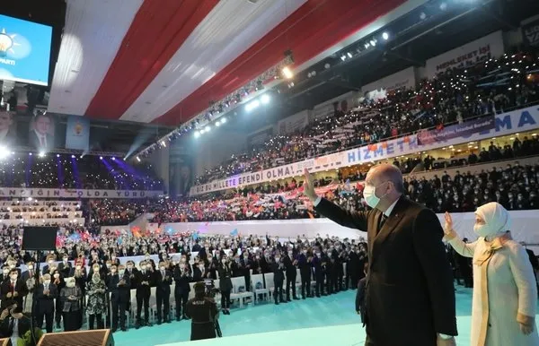 Başkan Erdoğan, AK Parti 7. Olağan Büyük Kongresi'ndeki konuşmasında 81 ili tek tek selamladı - 1