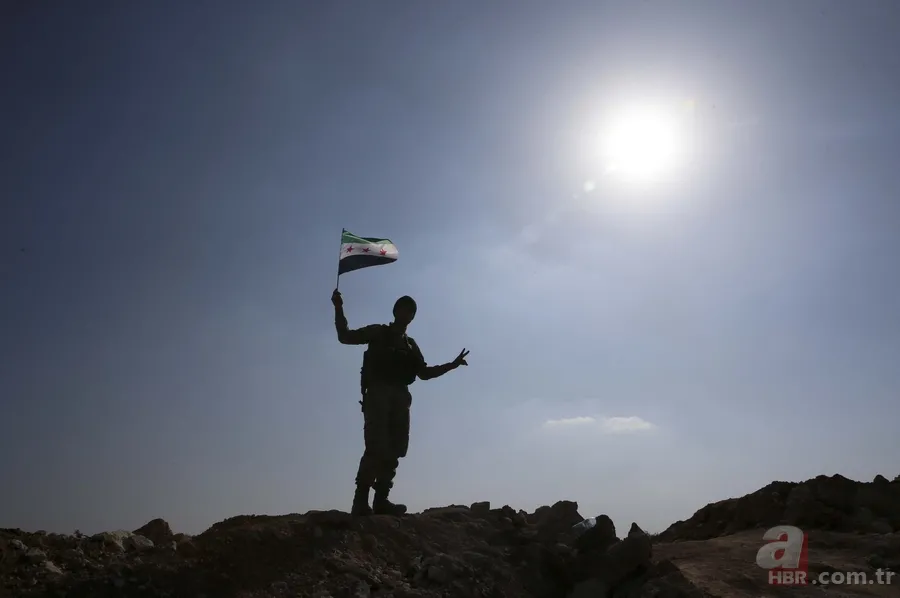 Afrin'de teröristlerin gizlendiği labirent tüneller bulundu 13