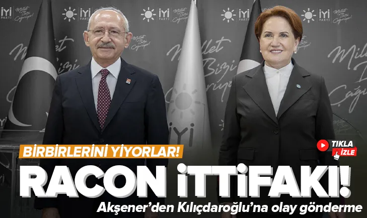 Akşener’den Kılıçdaroğlu’na yanıt gecikmedi