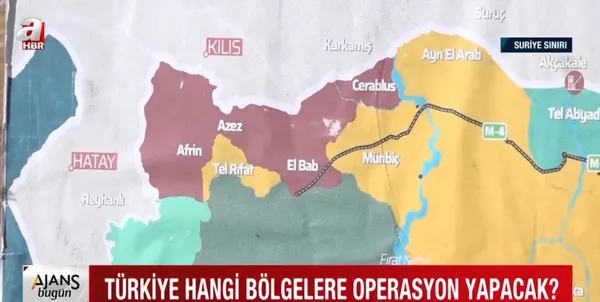 Suriye’de operasyon hangi bölgelere yapılacak? Başkan Erdoğan işaret etti Dr. Mesut Şöhret A Haber’de değerlendirdi