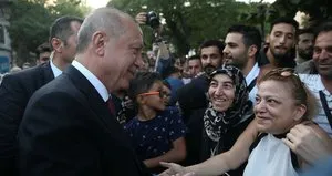 Başkan Erdoğan’a sevgi seli!