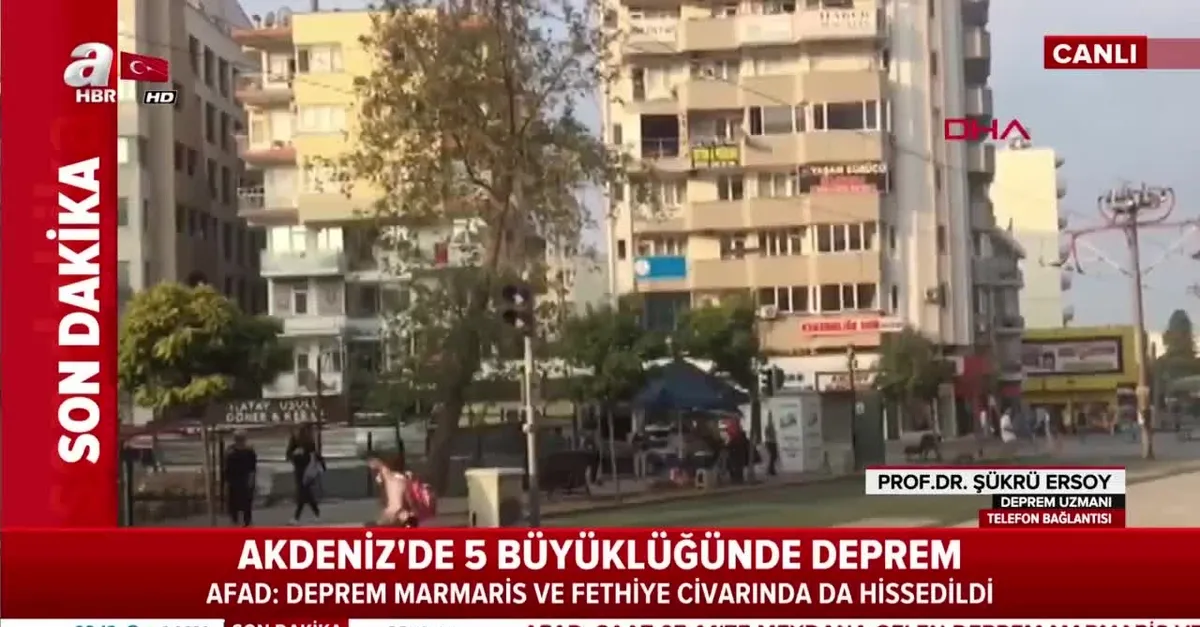 Akdeniz'de 5 büyüklüğünde deprem! Deprem uzmanı Şükrü Ersoy'dan flaş açıklamalar | Video