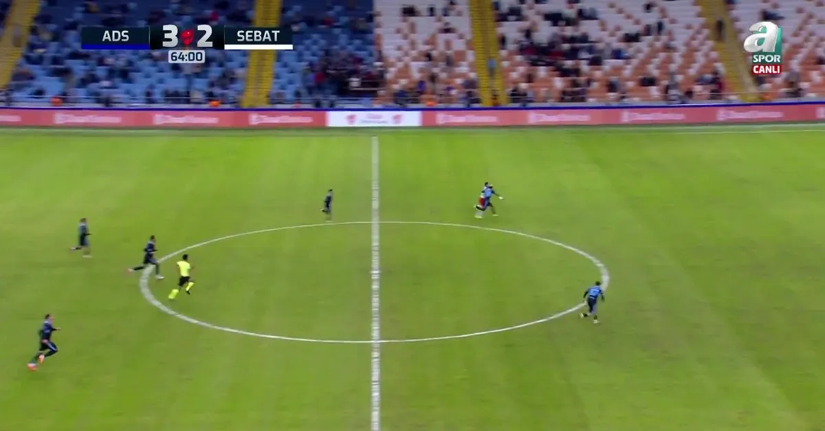 Adana Demirspor 3 - 3 Sebat Gençlik Spor