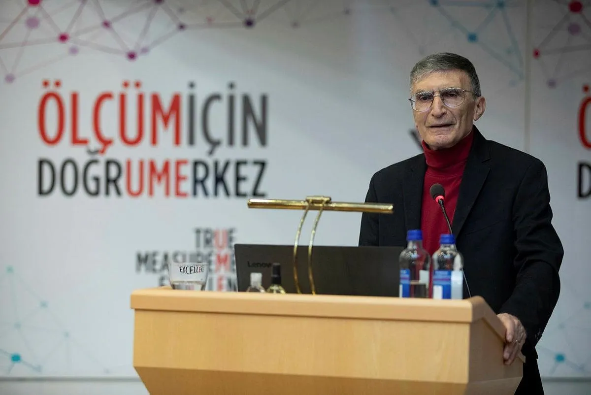 Nobel ödüllü Türk bilim insanı Prof. Dr. Aziz Sancar'dan aşı açıklaması: Kanun zorlamasa bile aşı olun