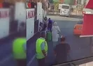 Durakta taksi olmadığını duyan şahsın gözü döndü