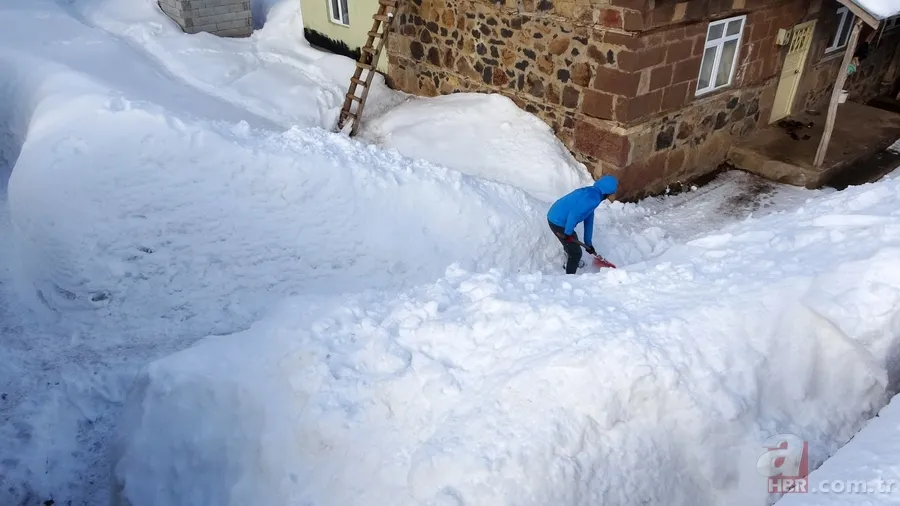 Muş’ta bir köy kara esir oldu! Herkes elinde kürekle geziyor: 100 metre Bolu tüneli gibi tünel açtık 15