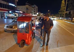 İnegöl'de alkolmetreyi üflemeyen sürücüye ceza yağdı