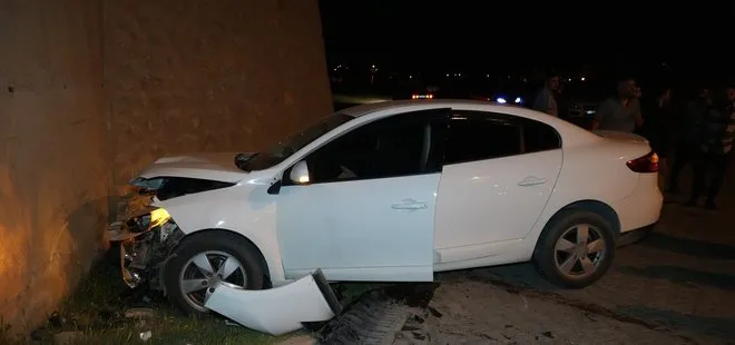 Kırıkkale’de iki otomobil kafa kafaya çarpıştı: 2 yaralı