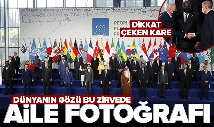 Son dakika: G20 Liderler Zirvesi Roma’da başladı: Başkan Erdoğan da katılıyor! Pandemi ve iklim krizi masada
