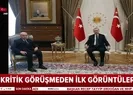 Başkan Erdoğan ve Bahçeli arasında kritik görüşme! İşte ilk kareler