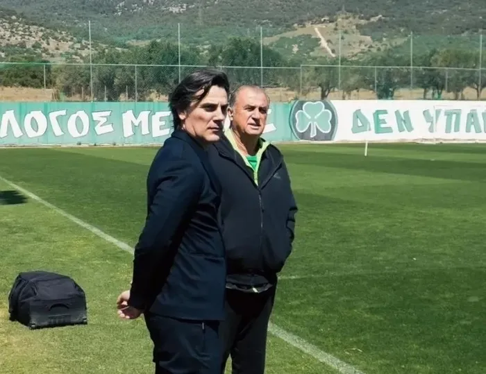 Atina’da Vincenzo Montella’dan Fatih Terim’e ziyaret!