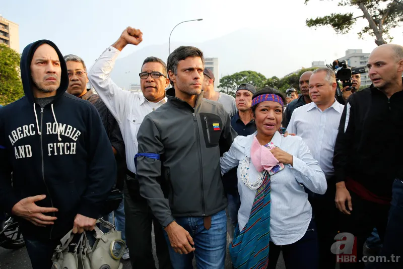 Venezuela'da darbe girişimi! İlk görüntüler geldi 4