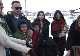 Sivas Akıncılar'da Kar Festivali