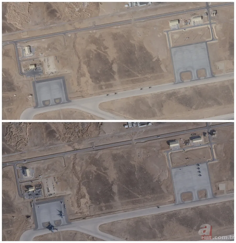 Körfez'deki stratejik ABD üslerinin son hali uydu görüntülerinde! İran'ın misillemeleri Washington'a pahalıya patladı 4