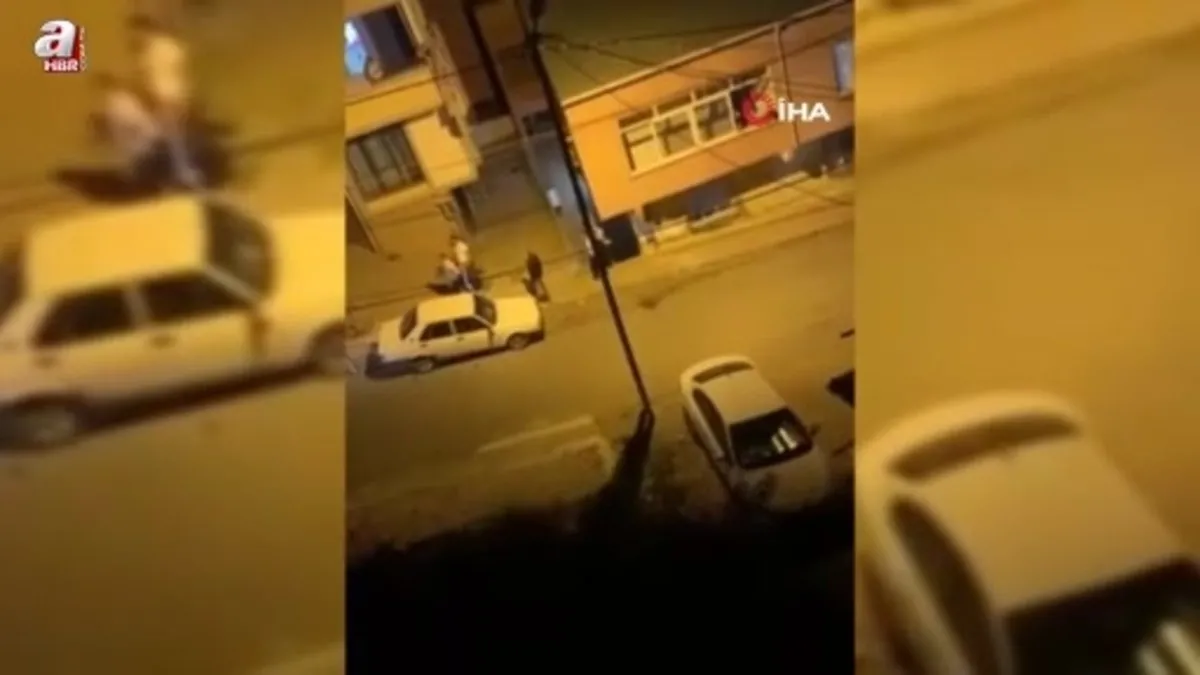 Başakşehir’de silahlı kavga kamerada
