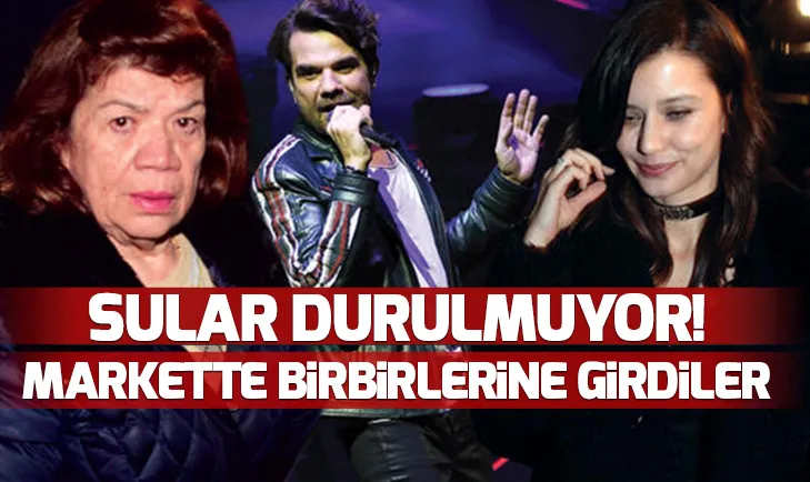 Serpil Doğulu ile Beren Saat markette kavga etti
