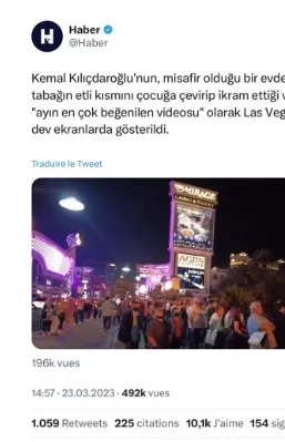 CHP medyası fena trollendi! "Kılıçdaroğlu'nun videosu Las Vegas'ta yayınlandı" haberi montaj çıktı! "Erdoğan kazanacak" detayı 13