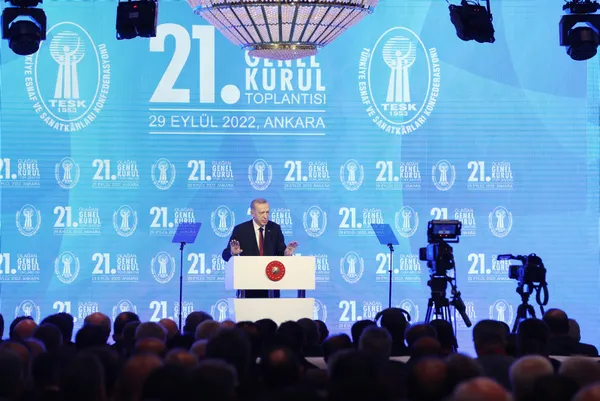 Son dakika: Başkan Erdoğan'dan Türkiye Esnaf ve Sanatkarları Konfederasyonu'nda önemli açıklamalar - 3