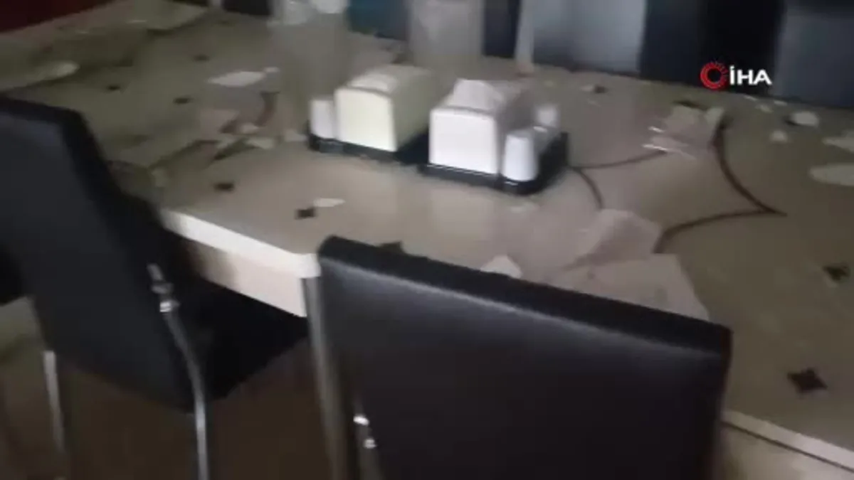 Malazgirt'te gaz patlaması paniği