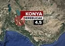Konyada korkutan deprem!