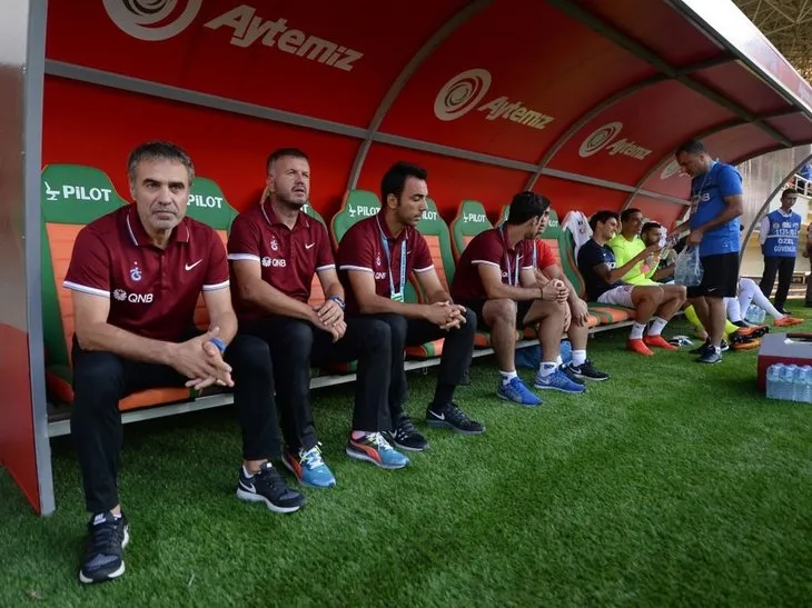Aytemiz Alanyaspor - Trabzonspor maçından kareler