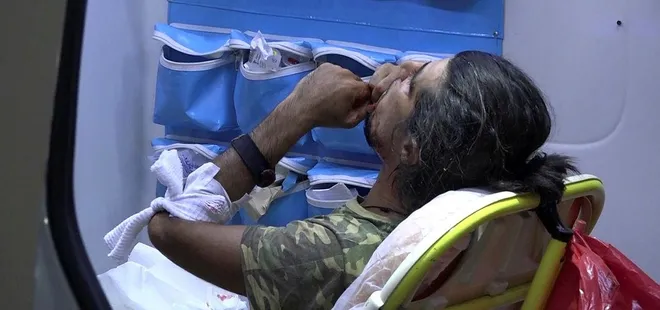 Antalya'da falçatalı dehşet! Kendi imkanlarıyla kurtuldular