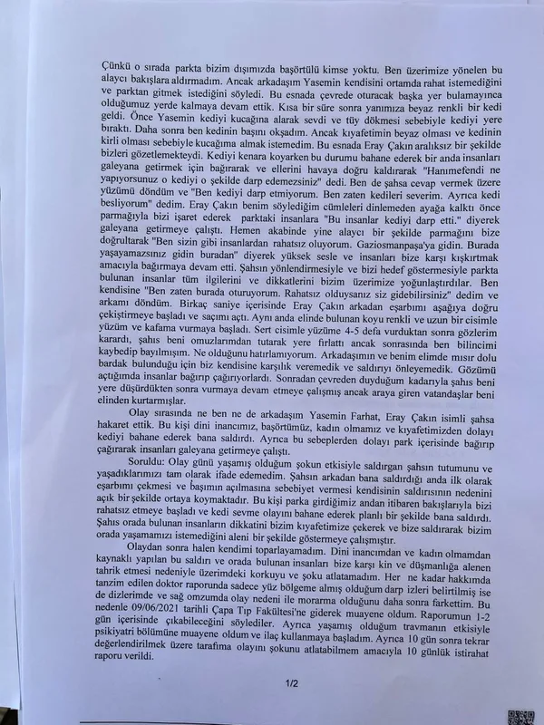 Son dakika: Saldırıya uğrayan başörtülü akademisyen Neşe Nur Akkaya’nın ifadesi ortaya çıktı!