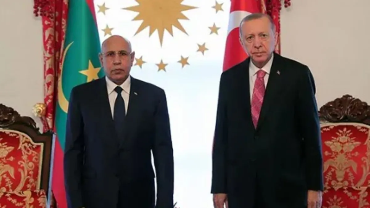 Başkan Erdoğan Moritanyalı mevkidaşı ile görüştü!
