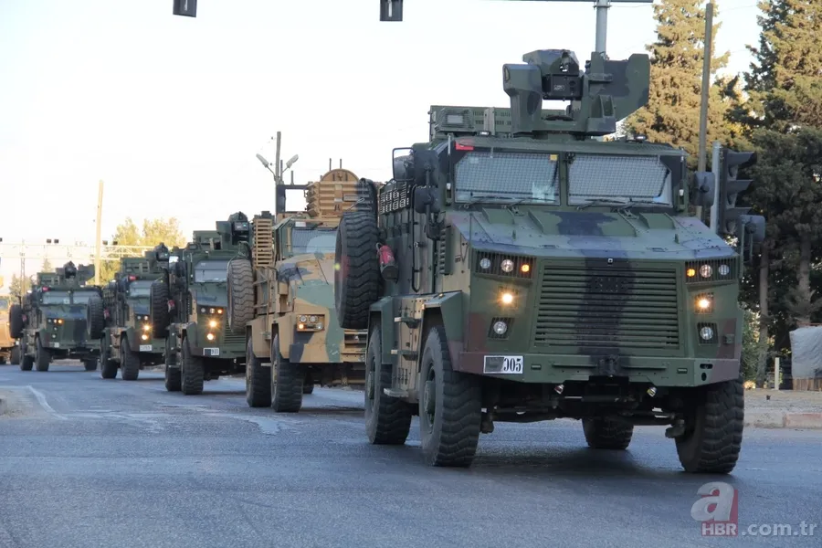 Fırat'ın doğusuna operasyon öncesi sınırda büyük hareketlilik 1