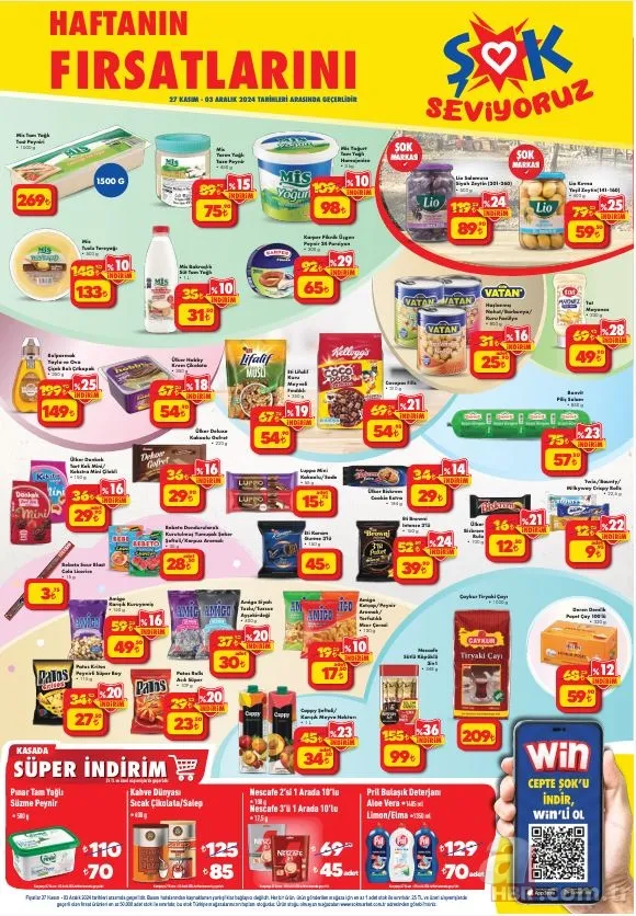 ŞOK aktüel kataloğu fırsatları | Bu hafta indirimde neler var? 27 Kasım - 3 Aralık 2024 indirimli ürünler listesi 2