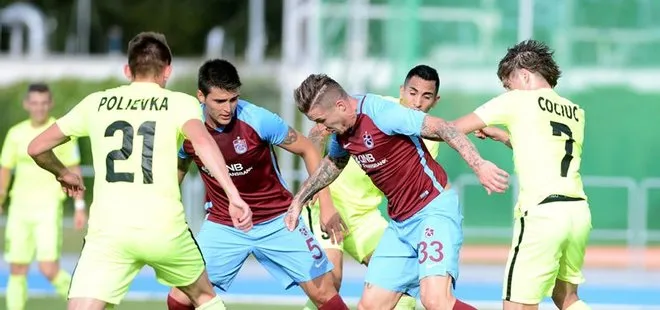 Trabzonspor’dan gollü prova
