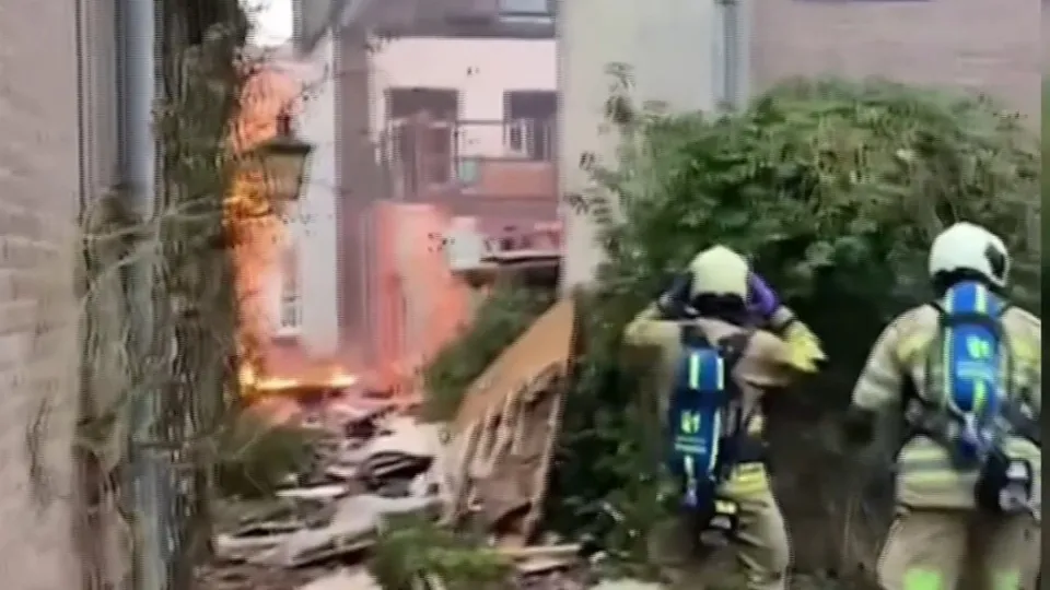 Hollanda’da korkutan patlama!