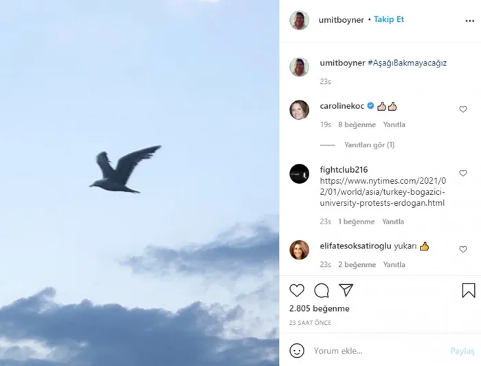 Ülkeyi karıştırmak isteyenler tek tek ortaya çıkıyor! Ümit Boyner de Boğaziçi provokasyonuna destek verdi!