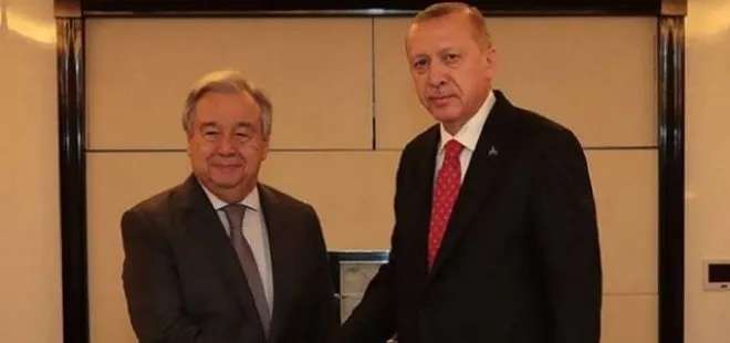 Son dakika: BM Genel Sekreteri Guterres’ten Başkan Erdoğan’a teşekkür