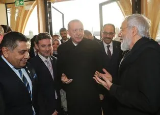 Başkan Erdoğan İngiltere'deki Cambridge Camisi'ni açtı