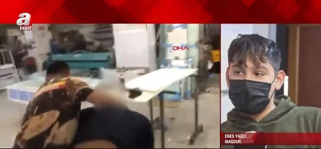 Beyin ameliyatı geçiren ve fabrikada darp edilen Enes Yağcı A Haber’e konuştu - 1