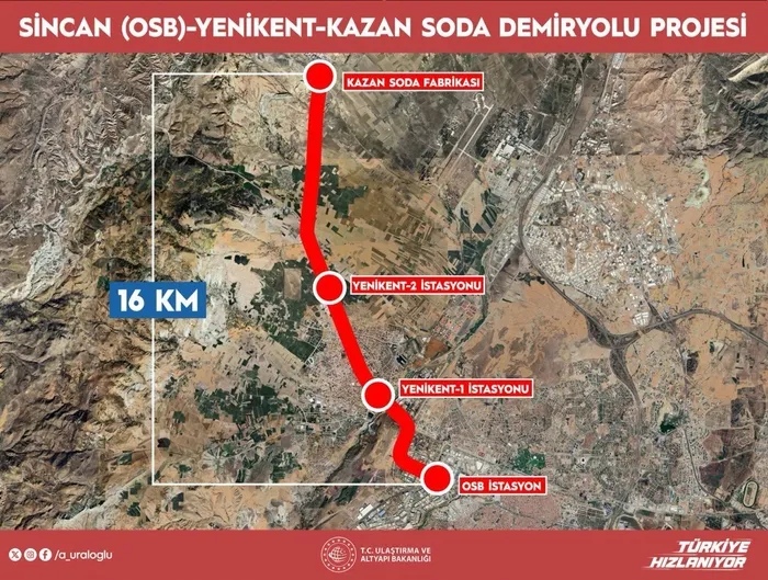 Başkentray hattı Yenikent’e uzanıyor! 12 kilometrelik yeni rota - 2
