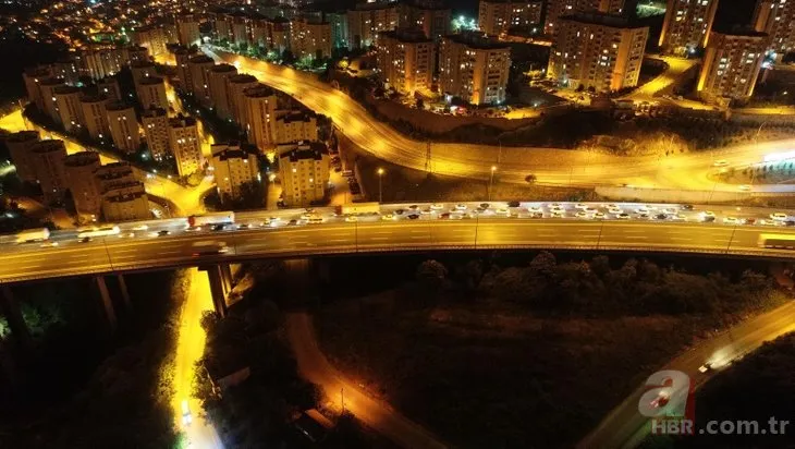 TEM Otoyolu’nda bayram trafiği! 30 kilometre boyunca...