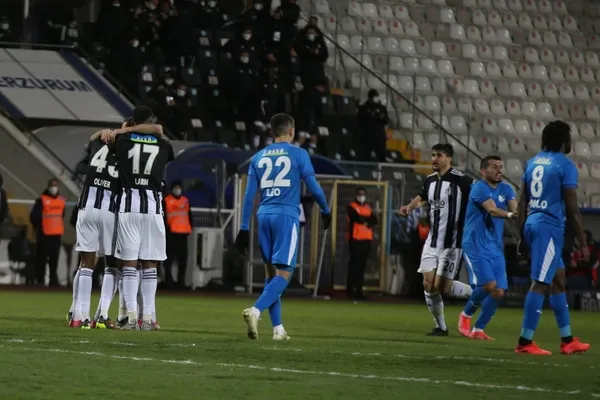 Son dakika! BB Erzurum 2-4 Beşiktaş MAÇ SONUCU ÖZET