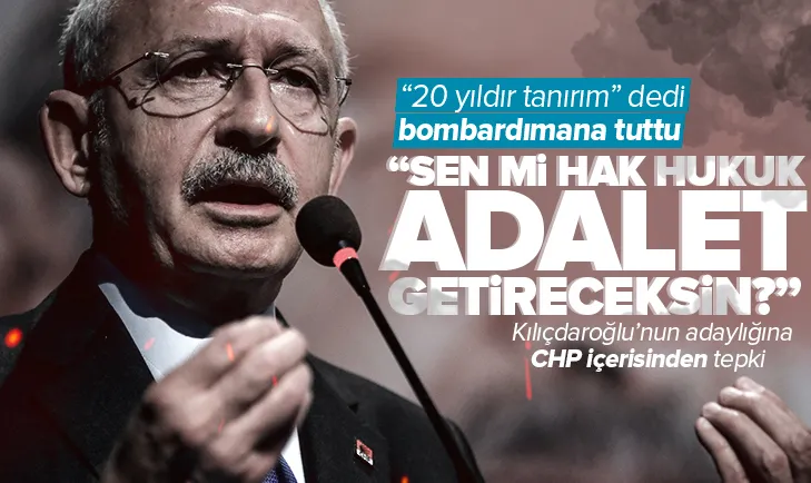 Kılıçdaroğlunun adaylığına CHP içerisinden tepki