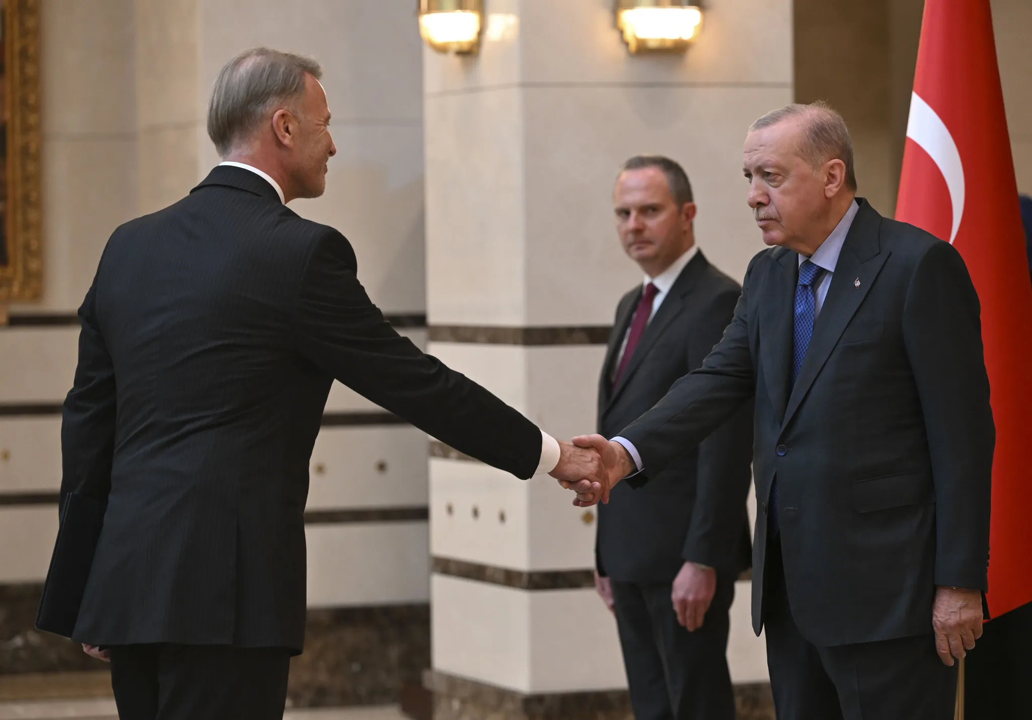 Başkan Erdoğan 5 ülkenin büyükelçisini kabul etti: Güven mektuplarını sundular