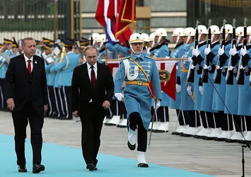 Rus lider Putin Türkiye'de